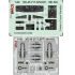 1/48 MH-60L Black Hawk Helicopter Panels 3D Decal and PE Seatbelts for ICM kits