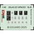 1/48 B-26 Marauder Rear Interior Instrument Control Panels and Seatbelts for ICM kits