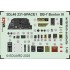 1/48 DB-7 Boston III with British Seatbelts Interior Detail Set for HK Models kits