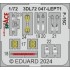 1/72 McDonnell Douglas F-15C Eagle Cockpit 3D Decal and PE parts for Fine Molds