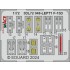 1/72 McDonnell Douglas F-15D Eagle Cockpit 3D Decal and PE parts for Fine Molds