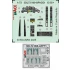 1/72 Grumman E-2C+ Hawkeye Panels 3D Decal and PE Seatbelts for Heller kits