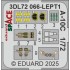 1/72 A-10C Thunderbolt II Interior Detail Set for Eduard kits