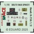 1/72 Hawk H-75A 1/2 Interior Details (3D decal) for Arma Hobby kits