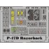 1/48 P-47D-20 Thunderbolt Colour Photoetch Set Vol.1 for Tamiya kit