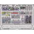 1/48 F-16A Plus Interior Colour Photoetch Set Vol.1 for Hasegawa kit