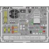 1/48 Curtiss P-40E Colour Photoetch Detail Set Vol.1 for Hasegawa kit