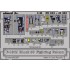 Colour Photoetch for 1/48 F-16CJ Block 50 Fighting Falcon for Tamiya kit