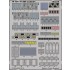 Colour Photoetch for 1/48 EA-6B Prowler Seatbelts for Kinetic kit