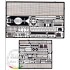 Photo-etched parts for 1/350 German Bismarck for Tamiya kit