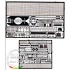 Photo-etched parts for 1/350 German Bismarck for Tamiya kit