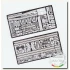 Photo-etched set for 1/350 Yukikaze 1940 for Hasegawa kit