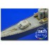 Photo-etched set for 1/350 Yukikaze 1940 for Hasegawa kit