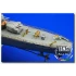 Photo-etched set for 1/350 Yukikaze 1940 for Hasegawa kit