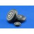1/24 Hawker Typhoon Mk.Ib Wheels for Airfix kit
