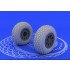1/32 North American P-51 Mustang Wheels for Tamiya kit