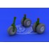 1/32 Heinkel He219A-7 'Uhu' Wheels for Revell kit