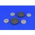 1/32 Messerschmitt Bf109G-6 Wheels for Revell kits