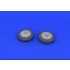 1/32 Messerschmitt Bf109G-6 Wheels for Revell kits