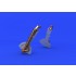 1/32 Messerschmitt Bf109G-6 Undercarriage Legs (Bronze) for Revell kits