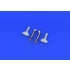 1/32 Messerschmitt Bf 109G-10 Undercarriage Legs Bronze for Revell kit