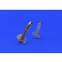 1/32 Messerschmitt Bf 109G-10 Undercarriage Legs Bronze for Revell kit