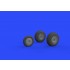 1/32 Messerschmitt Me 262 Wheels Set for Revell kit
