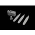 1/32 Vought F4U-1 Corsair Propeller for Tamiya kit
