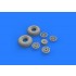 1/32 P-51D Wheels Brassin Set for Revell kits