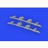 1/32 Yakovlev Yak-9T Exhaust Stacks for ICM kits