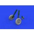 1/32 Messerschmitt Bf 109G-2 Wheels for Revell kits