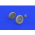 1/32 Messerschmitt Bf 109G-2 Wheels for Revell kits