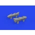 1/32 Supermarine Spitfire Mk.Ia Exhaust Stacks for Kotare kits