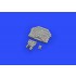 1/32 P-51D-5 LOOK Detail-up Parts (brassin) for Tamiya kits
