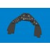 1/48 Grumman F4F-4 Wildcat Dashboard and Steelbelts for Academy kits