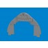 1/48 Grumman F4F-4 Wildcat Dashboard and Steelbelts for Academy kits