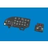 1/48 B-26G Marauder Dashboard and Seatbelts for ICM kits