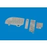 1/48 B-26G Marauder Dashboard and Seatbelts for ICM kits