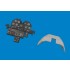 1/48 Curtiss P-40N Instrument Panel for Eduard kits