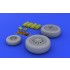 1/48 F-16 Late Wheels for Kinetic kit