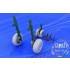 1/48 Mikoyan MiG-29 Wheels for Academy/Eduard kit
