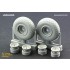 1/48 Boeing B-17 Flying Fortress Wheels