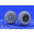 1/48 North-American P-51D Mustang Wheels
