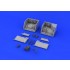 1/48 Mikoyan MiG-23M/MiG-23MF Main Wheel Bay for Trumpeter kit