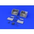 1/48 Mikoyan MiG-23M/MiG-23MF Main Wheel Bay for Trumpeter kit