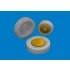 1/48 Bell P-39 Airacobra Wheels Late for Arma Hobby kits