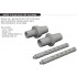 1/48 Bell P-39 Airacobra Gun Barrels for Arma Hobby kits