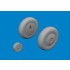 1/48 Westland Lysander Wheels for Airfix kits