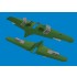 1/48 Curtiss P-40N Gun Bays (6 guns) for Eduard kits