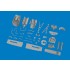 1/48 P-40K Engine 3D-printed parts for Eduard kit